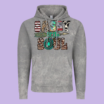 Sassy Little Soul Vintage Hoodie Designed By Cowhidedigitalart
