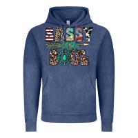 Vintage Denim sassy little soul Vintage Hoodie - CowhideDigitalArt