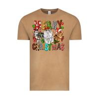 Vintage Camel Merry christmas cats Vintage Tee - FaDigitalArtStudio