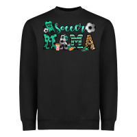 Black soccer mama Heavyweight Sweatshirt - Jasminsmagicworld