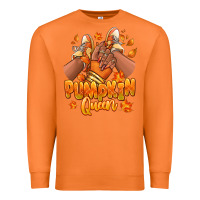 Carrot Pumpkin queen Fall black girl sneakers Premium Sweatshirt - RanaPortraitStore