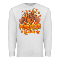 Oatmeal Heather Pumpkin queen Fall black girl sneakers Premium Sweatshirt - RanaPortraitStore