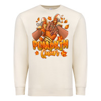 Sandshell Pumpkin queen Fall black girl sneakers Premium Sweatshirt - RanaPortraitStore