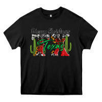 Black merry christmas tx texas Heavy Core Tee - Jasminsmagicworld