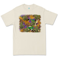 Bone mardi gras plaid purple glitter background Premium Tee - FaDigitalArtStudio