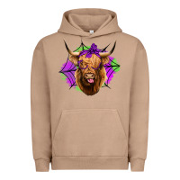 Pigment Burro halloween highland cow Urban Hoodie - Jasminsmagicworld
