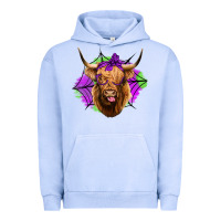 Pigment Grape Ice halloween highland cow Urban Hoodie - Jasminsmagicworld