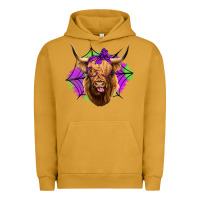 Pigment Peanut Butter halloween highland cow Urban Hoodie - Jasminsmagicworld