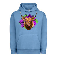 Halloween Highland Cow Urban Hoodie | Teevron