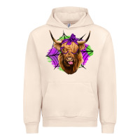 Sandshell halloween highland cow Urban Hoodie - Jasminsmagicworld