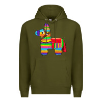 Army Green pinata Premium Hoodie - Artiststas