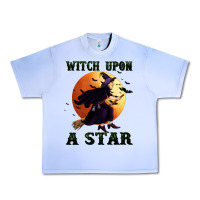 Grape Ice witch upon a star Urban Heavy Tee - BundleAndBundleShop