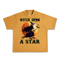 Peanut Butter witch upon a star Urban Heavy Tee - BundleAndBundleShop