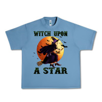 Pebble Blue witch upon a star Urban Heavy Tee - BundleAndBundleShop