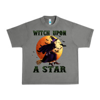 Tornado witch upon a star Urban Heavy Tee - BundleAndBundleShop