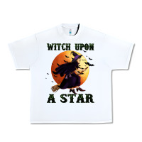 White witch upon a star Urban Heavy Tee - BundleAndBundleShop