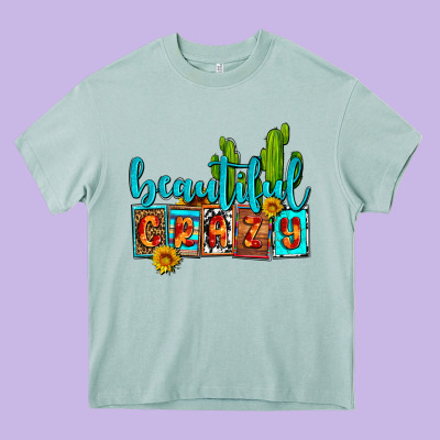 Beautiful Crazy Olivia Heavy Core Tee Designed By Oliviacreatesart