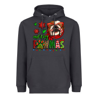 Smoke merry pawmas christmas bulldog Heavyweight Hoodie - Jasminsmagicworld