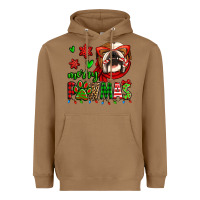 Toasted Coconut merry pawmas christmas bulldog Heavyweight Hoodie - Jasminsmagicworld