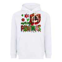 White merry pawmas christmas bulldog Heavyweight Hoodie - Jasminsmagicworld