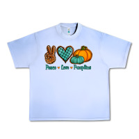 Grape Ice peace love pumpkins Urban Heavy Tee - Jasminsmagicworld