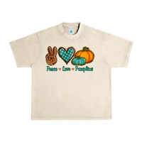 Sandshell peace love pumpkins Urban Heavy Tee - Jasminsmagicworld