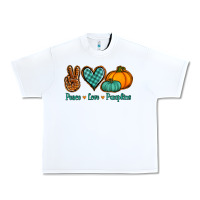 White peace love pumpkins Urban Heavy Tee - Jasminsmagicworld
