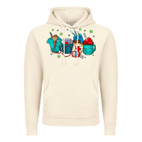 Vintage Artic nurse drink coffee Vintage Hoodie - CowhideDigitalArt