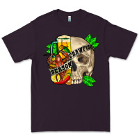 Plum Skull crawfish season Premium Tee - FaDigitalArtStudio
