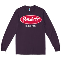 Plum peterbilt class pays, peterbilt class pays art, peterbilt class pays w Long Sleeve Tee - baoMotion