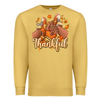 Antique Gold Thankful black girl sneakers Premium Sweatshirt - RanaPortraitStore