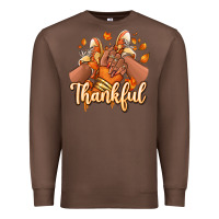 Chestnut Thankful black girl sneakers Premium Sweatshirt - RanaPortraitStore