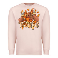 Pale Pink Thankful black girl sneakers Premium Sweatshirt - RanaPortraitStore