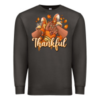 Smoke Thankful black girl sneakers Premium Sweatshirt - RanaPortraitStore