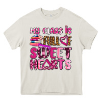 Cream my class is full of sweet hearts olivia Heavy Core Tee - OliviaCreatesArt