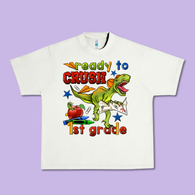 Ready To Crush 1st Grade Urban Heavy Tee Designed By Bundleandbundleshop
