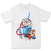 White Nurse frappe coffee Premium Tee - FaDigitalArtStudio