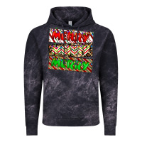 Cloud Black merry merry merry Vintage Hoodie - CowhideDigitalArt