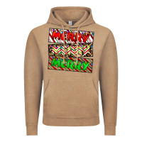 Vintage Coffee merry merry merry Vintage Hoodie - CowhideDigitalArt