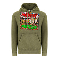 Vintage Olive merry merry merry Vintage Hoodie - CowhideDigitalArt