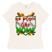 Bone no place like home baseball Ladies Tee - BundleAndBundleShop