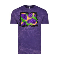 Cloud Purple halloween spooky bat background Vintage Tee - BundleAndBundleShop