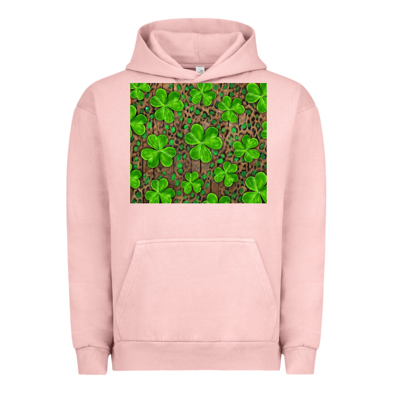 Shamrock And Leopard Urban Hoodie by RanaPortraitStore | Teevron