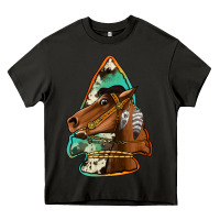 Asphalt horse arrowhead Heavy Core Tee - Jasminsmagicworld