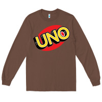 Chestnut UNO Card Game Long Sleeve Tee - baoMotion