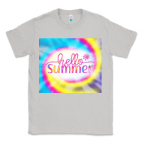 Moon Dust Hello Summer Tie Dye Tumbler Classic Tee - CowCowDesign