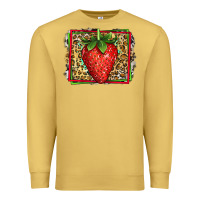 Antique Gold strawberry summer Premium Sweatshirt - Jasminsmagicworld