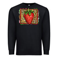 Black strawberry summer Premium Sweatshirt - Jasminsmagicworld