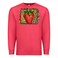 Cardinal strawberry summer Premium Sweatshirt - Jasminsmagicworld