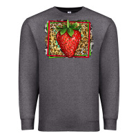 Charcoal Heather strawberry summer Premium Sweatshirt - Jasminsmagicworld
